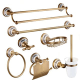 Conjunto De Acessórios Para Banheiro Estilo Vintage