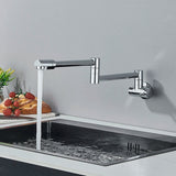 Torneira De Parede Para Cozinha Rotação 360