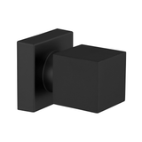 Acabamento Quadrado Preto Fosco Registro Metal Padrão Deca