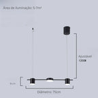 Lustre Para Sala de Jantar Moderno Montreal