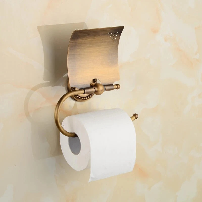 Conjunto De Acessórios De Banheiro Estilo Vintage