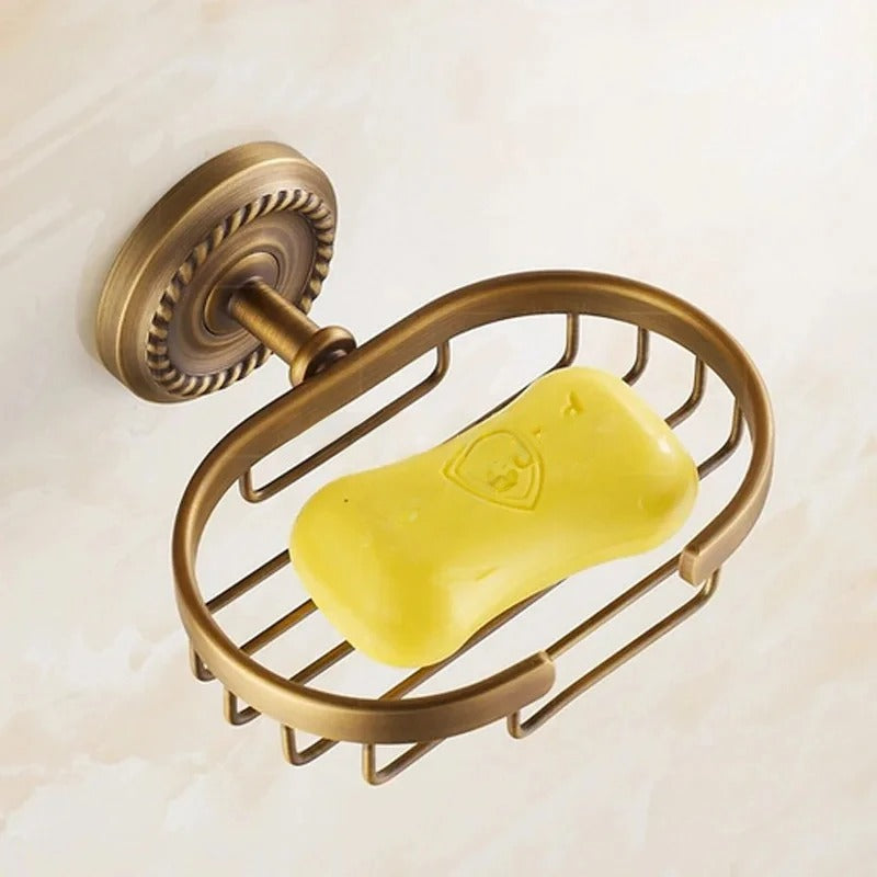 Conjunto De Acessórios De Banheiro Estilo Vintage