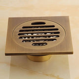 Ralo Para Banheiro Estilo Vintage 10x10cm