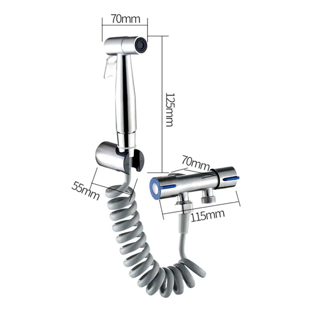 Ducha Higiênica Para Banheiro Aço Inoxidável 304