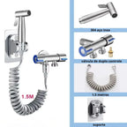 Ducha Higiênica Para Banheiro Aço Inoxidável 304