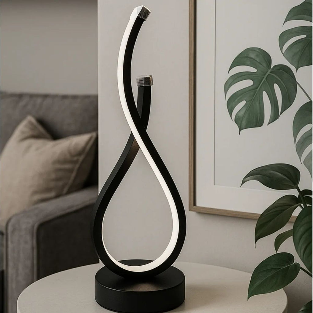 Luminária De Mesa Ondular Led Royal