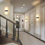 Arandela De Parede Transparente Com Sensor De Movimento