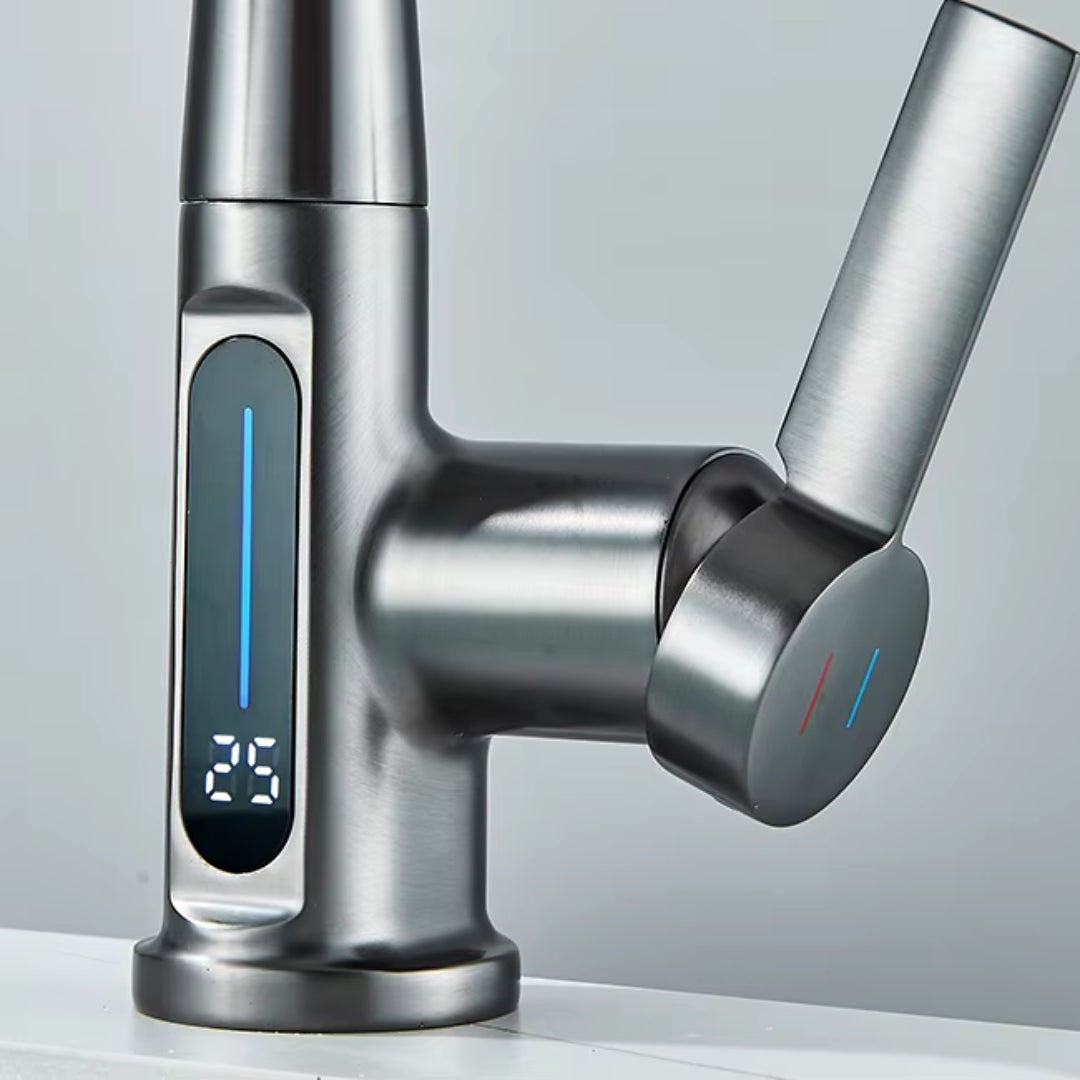 Torneira Para Banheiro Monocomando Digital Cascata