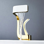 Torneira Para Banheiro Mármore Modelo Louise