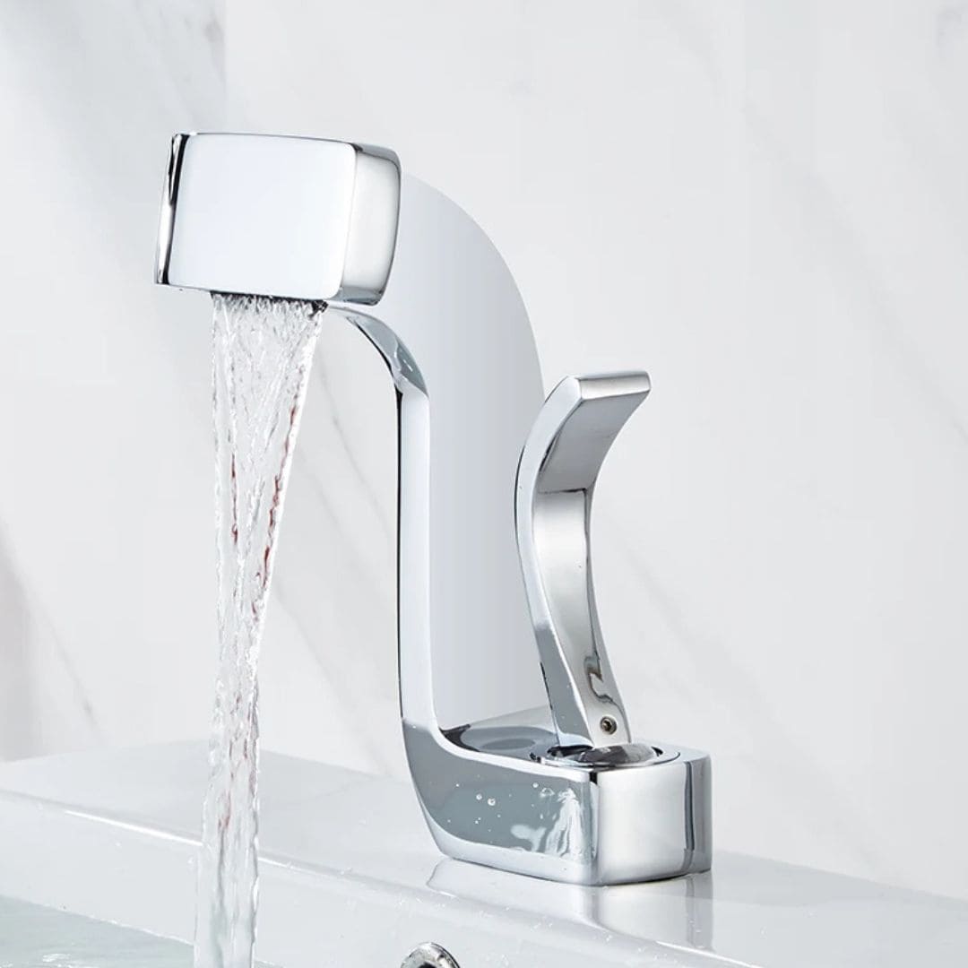 Torneira Para Banheiro Mármore Modelo Louise