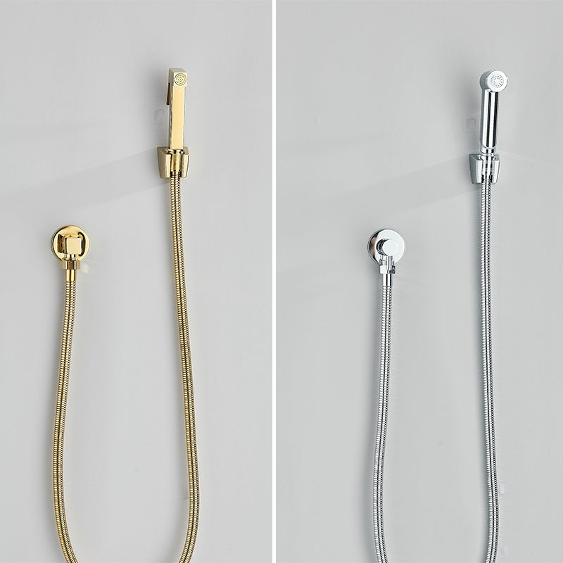 Ducha Higiênica Aço Inoxidável Para Banheiro Com Pulverizador Bidê 100% Metal