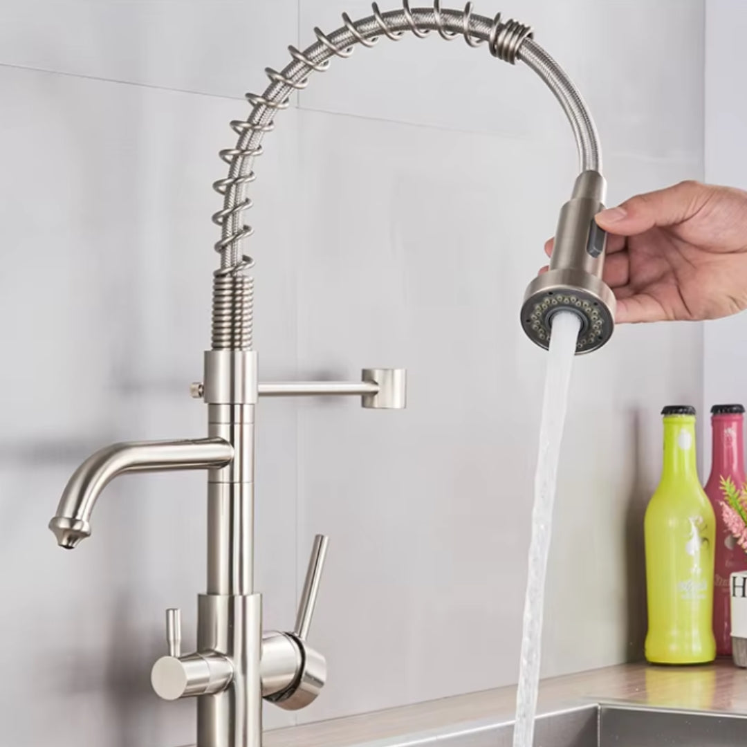 Torneira Para Cozinha Gourmet Monocomando Com Filtro Neptunus