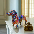 Estatueta Bulldog Abstrato