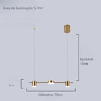 Lustre Para Sala de Jantar Moderno Montreal