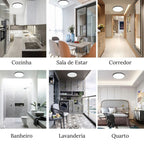 Luminária De Teto Plafon Led Sobrepor