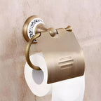 Conjunto De Acessórios Para Banheiro Estilo Vintage