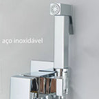 Ducha Higiênica Água Quente e Fria Para Banheiro Moderno