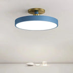 Plafon De Led Redondo Sobrepor Modelo Nódico