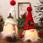 Decoração De Natal Elfos Luminosos Enfeites Natalinos