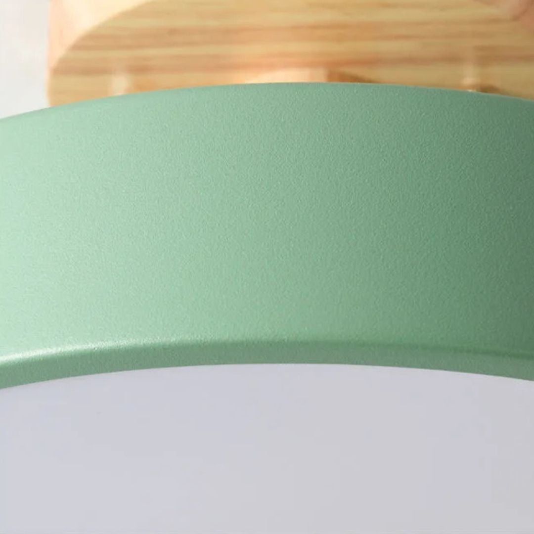 Luminária de Teto Plafon Redondo Led Estilo Nórdico