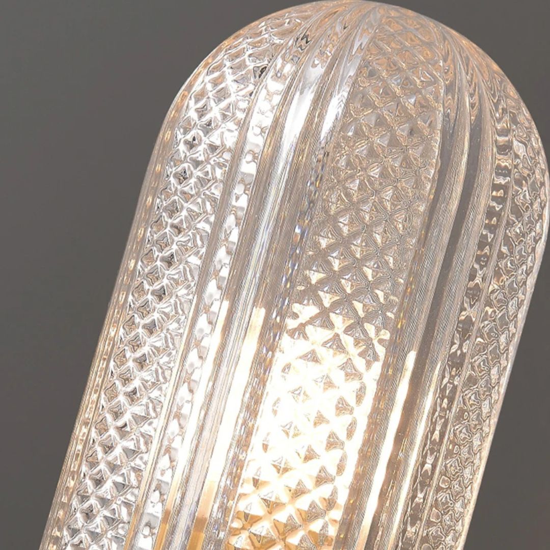 Arandela Dourada de Parede Interna Retro Elegance