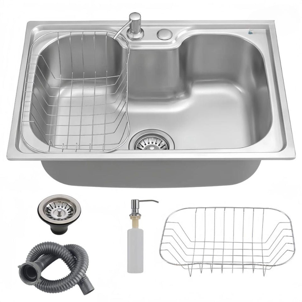 Cuba Pia Cozinha Gourmet 60x42cm Aço Inox 201