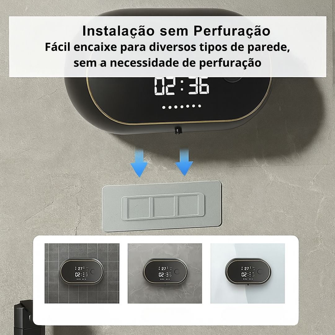 Dispenser Elétrico de Sabão Para Banheiro