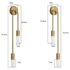 Arandela de Parede Verona Dourado