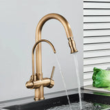 Torneira Com Filtro Para Cozinha Monocomando Com Jato Extensível Modelo Mistral