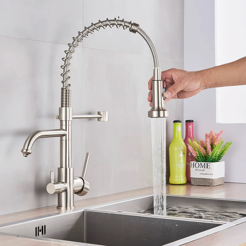 Torneira Gourmet Monocomando Para Cozinha Com Filtro