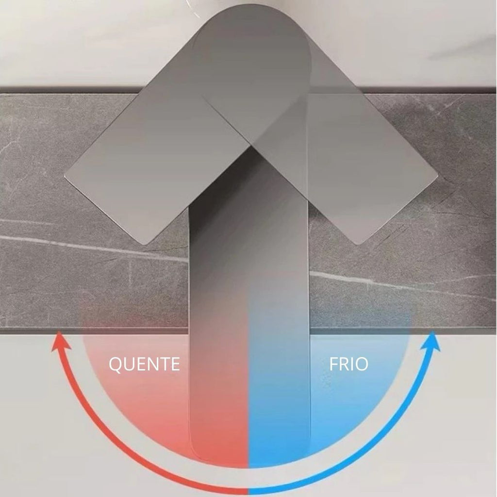 Torneira Monocomando Para Banheiro Lavabo Luxo Inox Modelo Louise