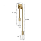 Arandela de Parede Verona Dourado