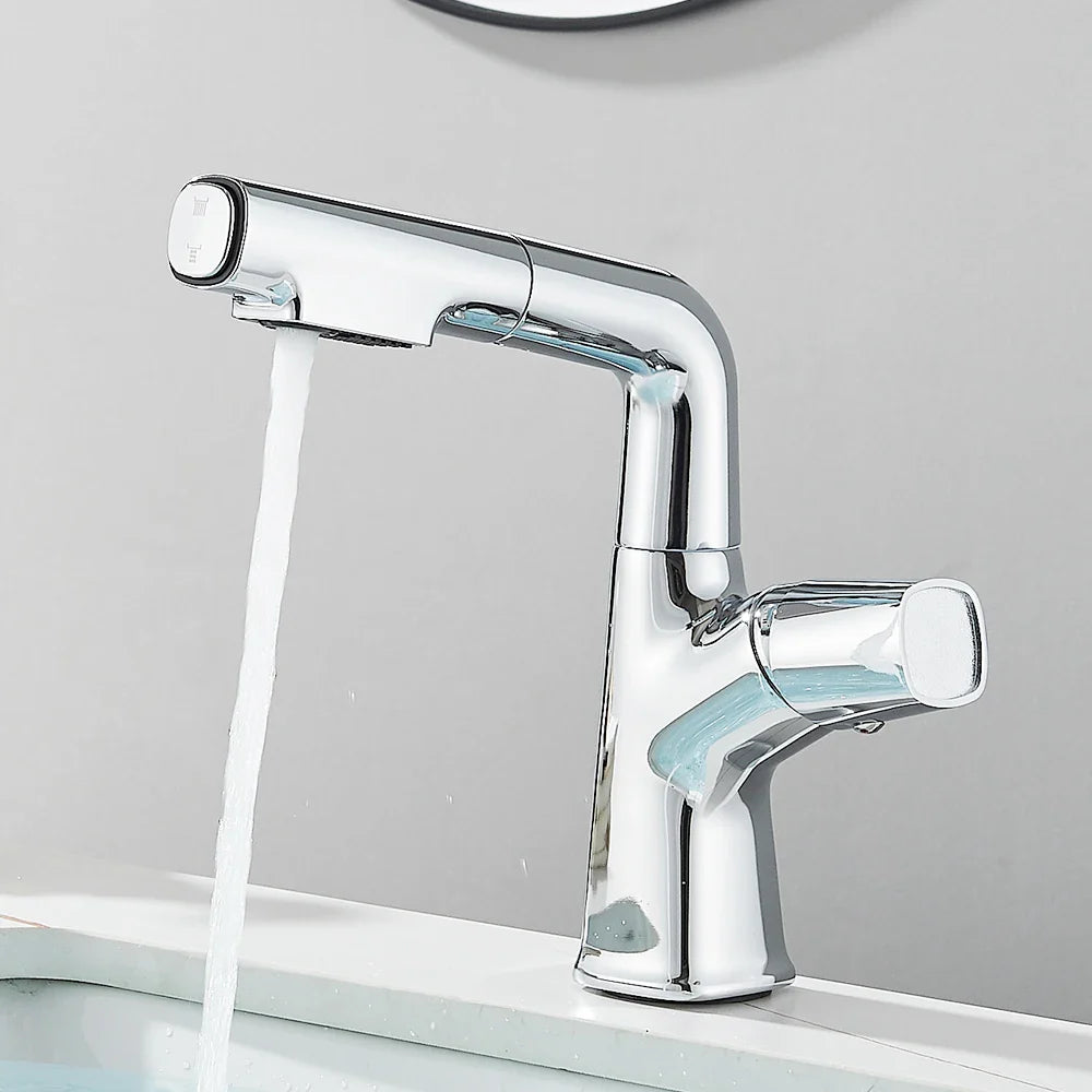 Torneira Gourmet Monocomando Para Banheiro Extensível Angel