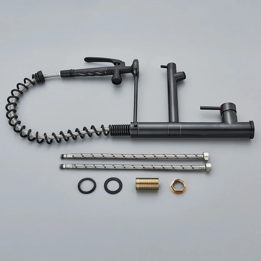 Torneira Para Cozinha Monocomando Gourmet Prestige Preto Matte