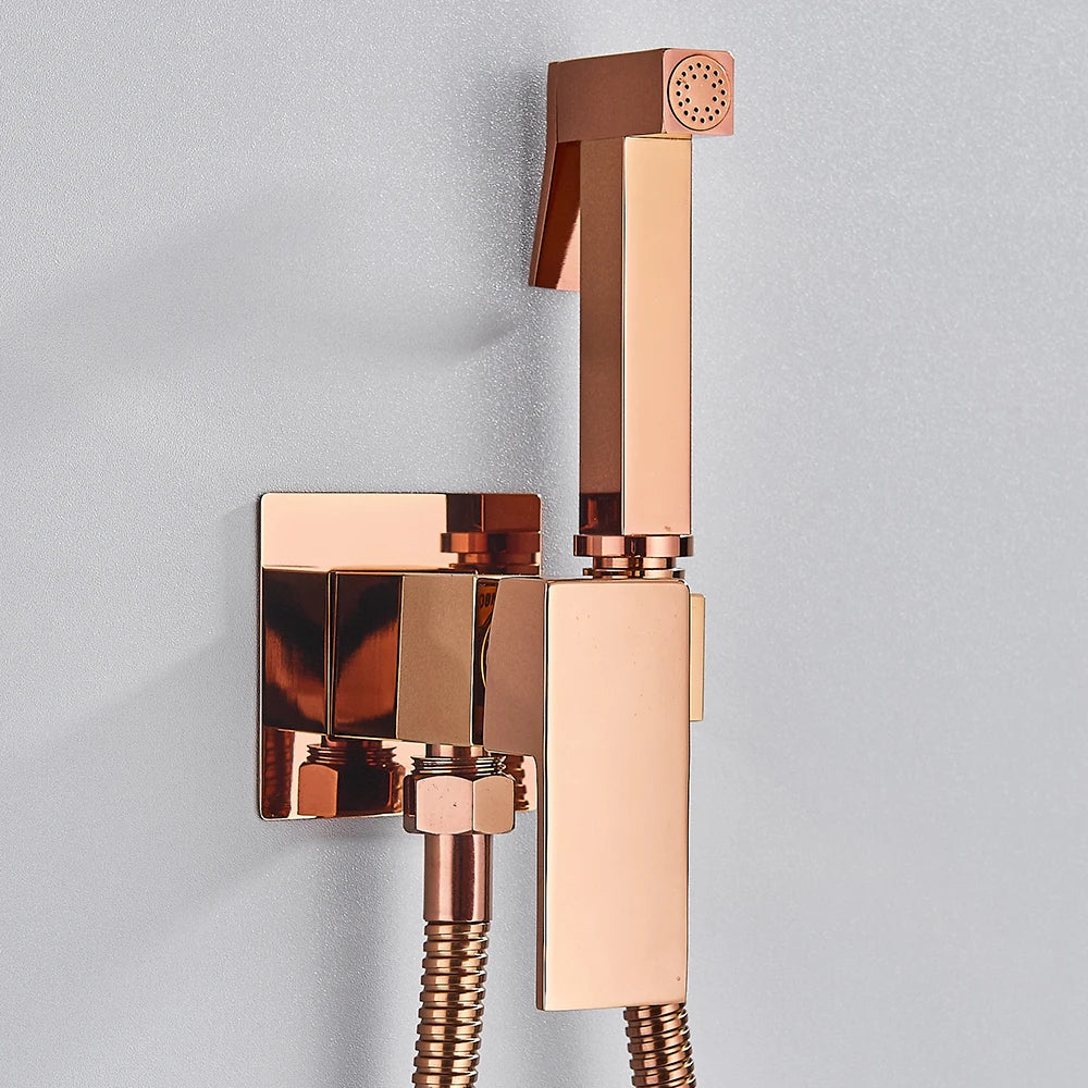 Ducha Higiênica Água Quente e Fria Para Banheiro Moderno