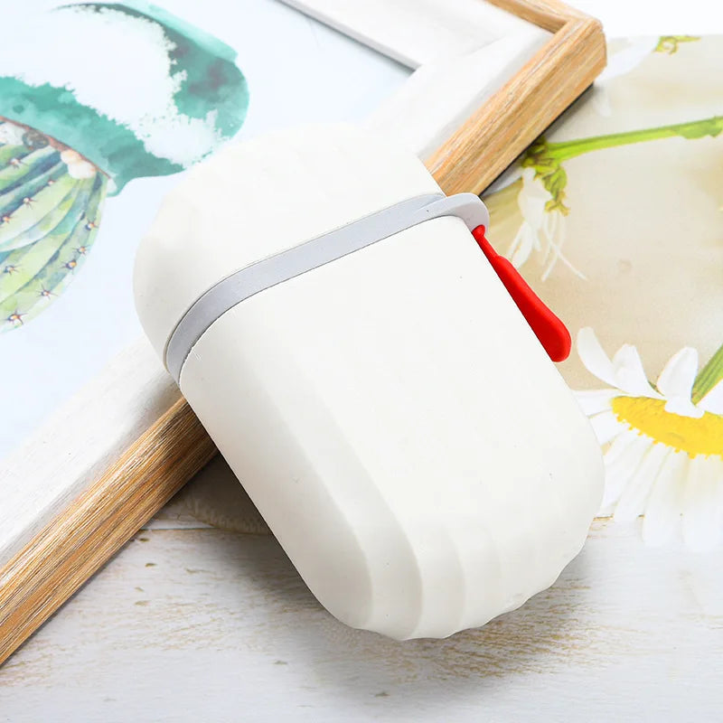 Saboneteira De Viagem com Tampa Vedado Compacta