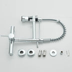 Torneira De Parede Para Cozinha Misturador Modelo Pull Out