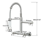 Torneira Gourmet De Parede Para Cozinha Modelo Aura