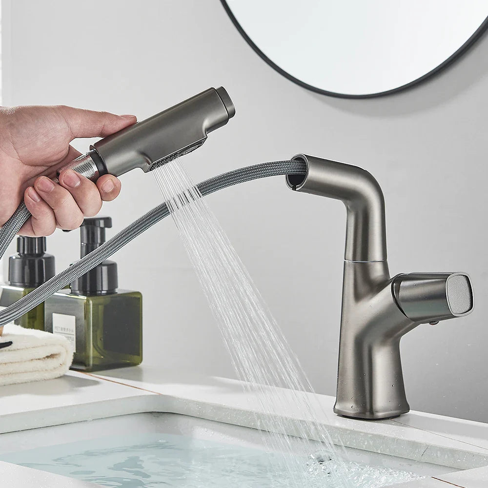 Torneira Gourmet Monocomando Para Banheiro Extensível Angel