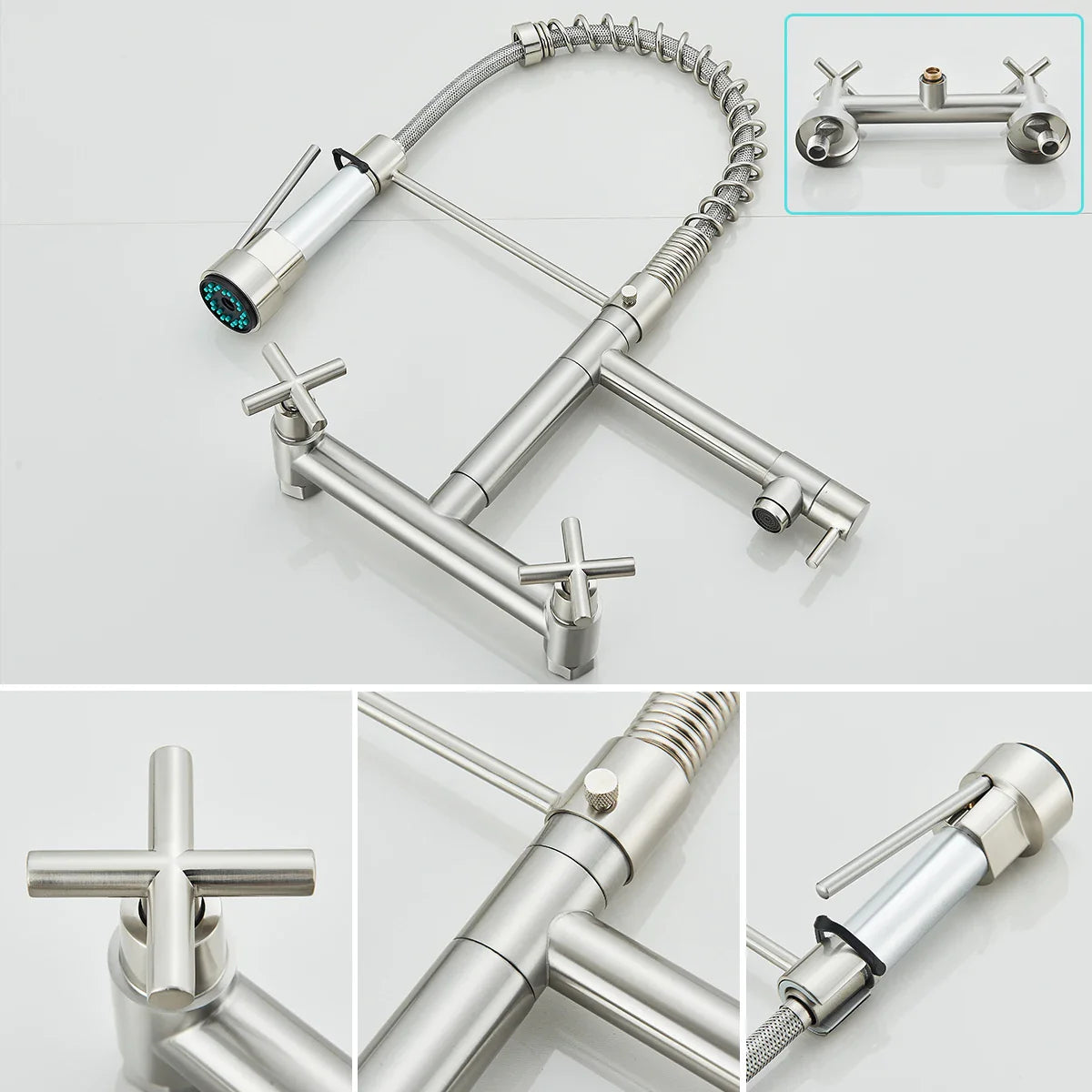 Torneira Gourmet De Parede Para Cozinha Modelo Aura