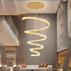 Lustre Circular Cristal Moderno Pendente Para Sala De Jantar