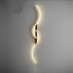 Arandela De Parede Interna Onda Dupla