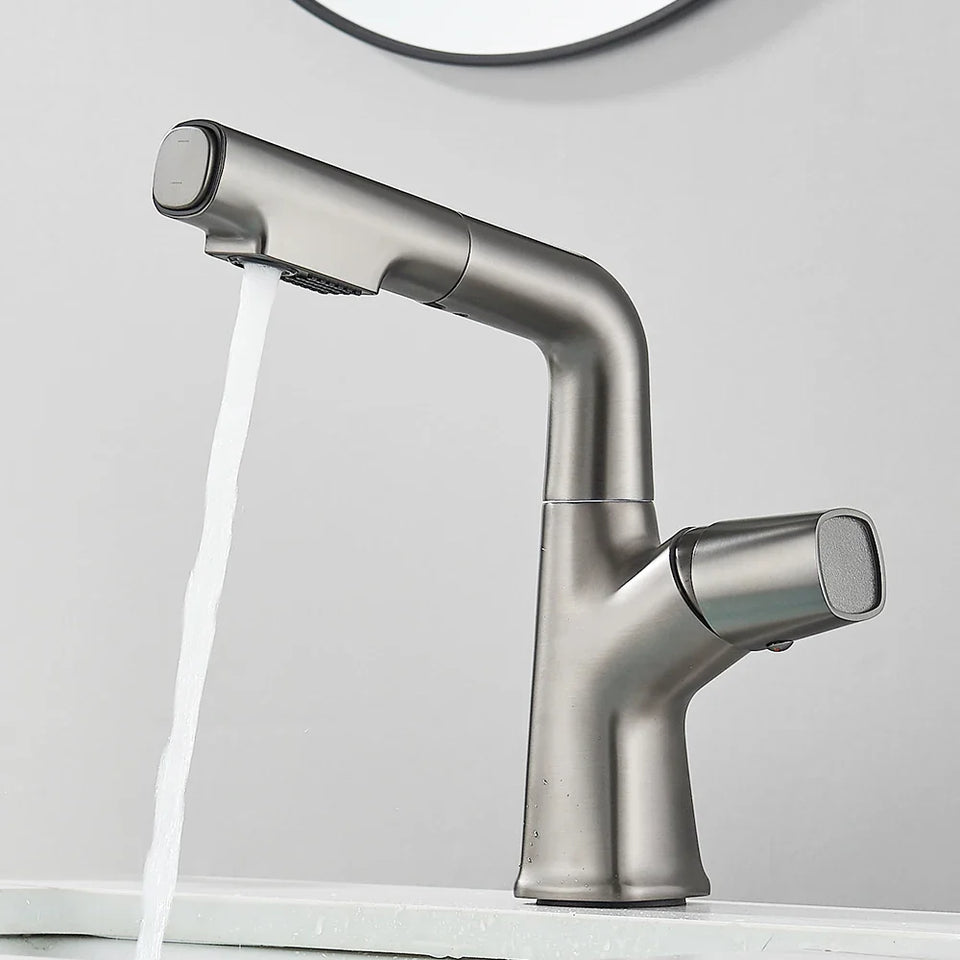 Torneira Gourmet Monocomando Para Banheiro Extensível Angel