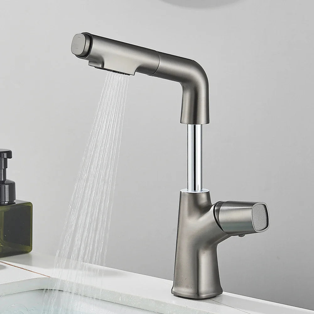 Torneira Gourmet Monocomando Para Banheiro Extensível Angel