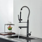 Torneira Para Cozinha Monocomando Gourmet Prestige Preto Matte