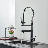 Torneira Para Cozinha Monocomando Gourmet Prestige Preto Matte