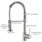 Torneira Gourmet Cozinha Com Extensor Quente e Frio