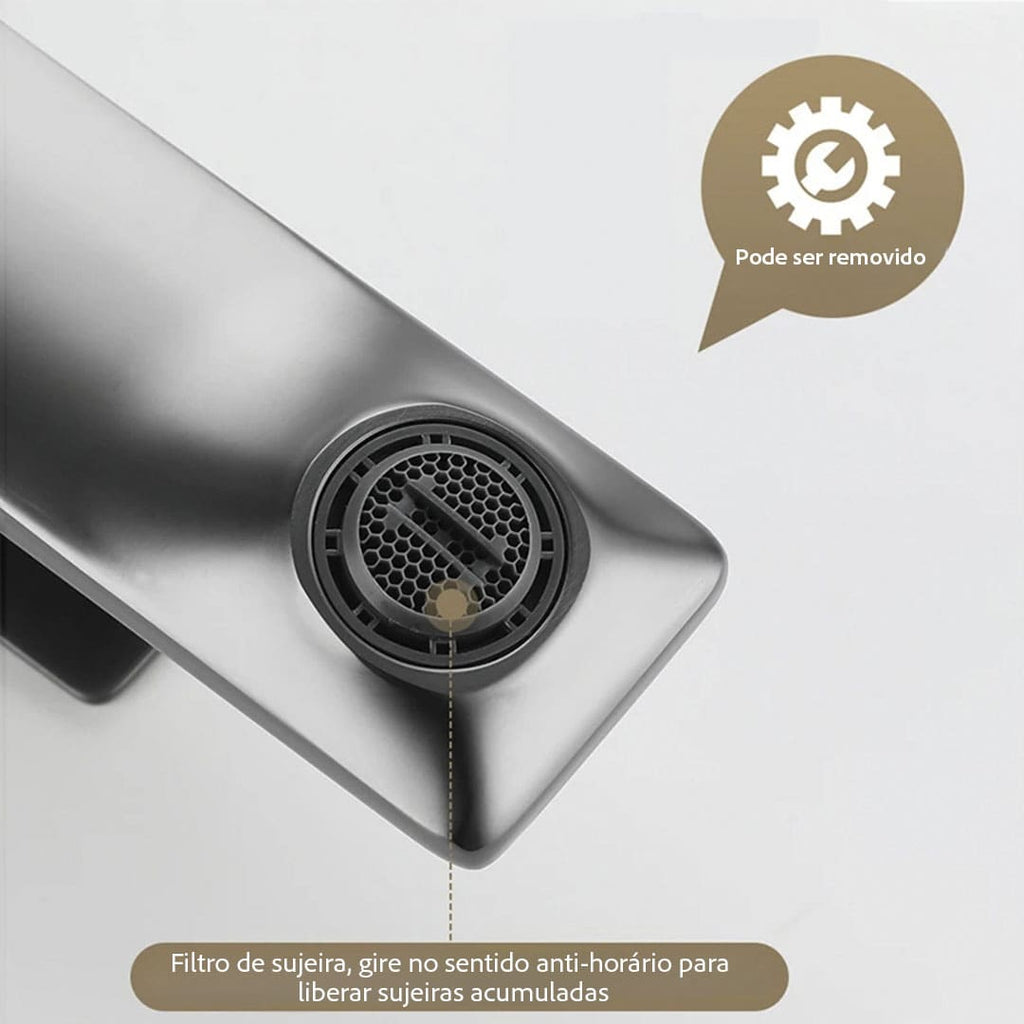 Torneira Para Banheiro Monocomando Detalia