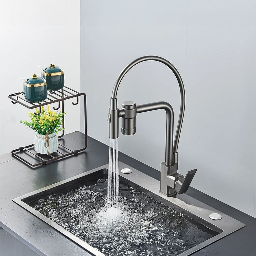 Torneira Para Cozinha Com Filtro Gourmet Modelo 2 em 1 Com Misturador