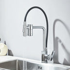 Torneira Para Cozinha Com Filtro Gourmet Modelo 2 em 1 Com Misturador Cromado